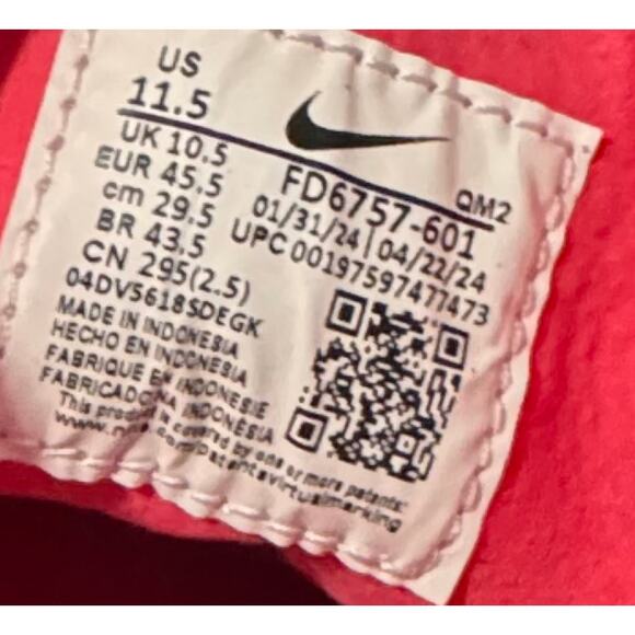 Nike SB Zoom Janoski OG+ Size 11.5 Aster Pink  FD6757 601 # 346 main image 7